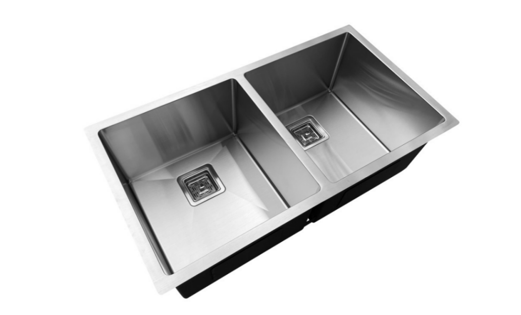 OEM HU3318H 33* 18* 10 inch undermount double sink bowl stainless steel kitchen sink 