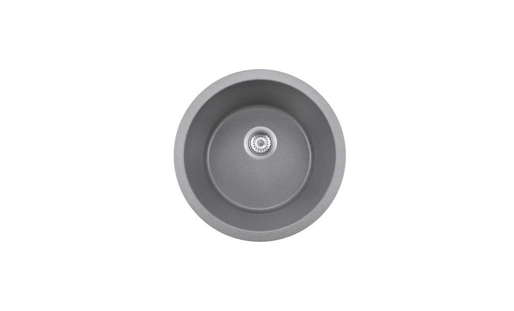 OEM BLM-GU460SR 18*18*8 inch round undermount single sink bowl quartz  sink for kitchen/hotel