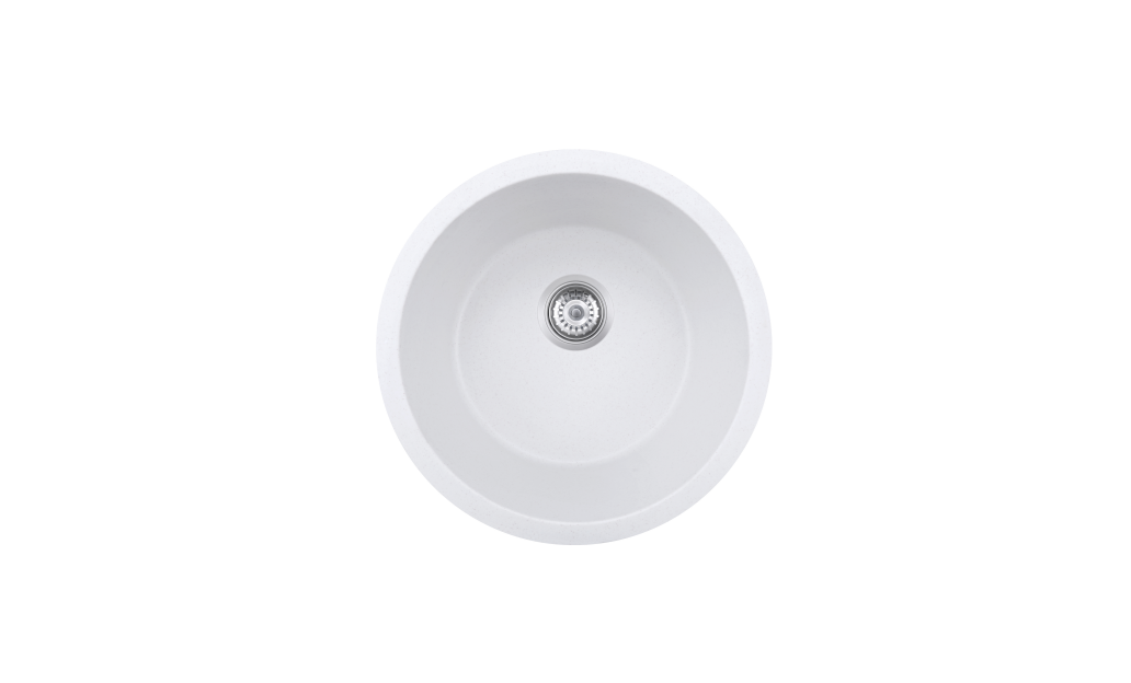 OEM BLM-GU460SR 18*18*8 inch round undermount single sink bowl quartz sink for kitchen/hotel