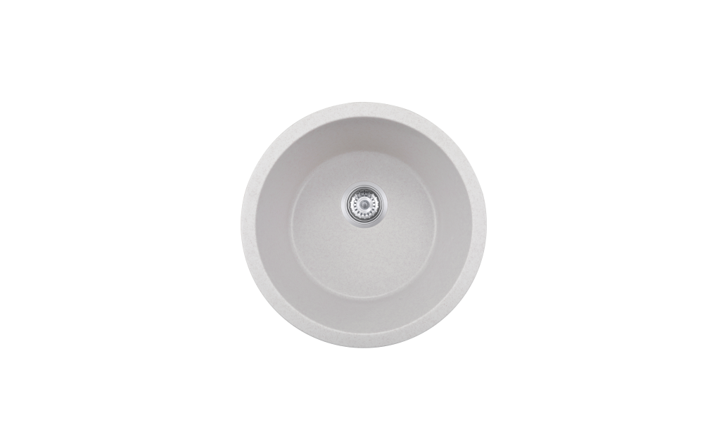 OEM BLM-GU460SR 18*18*8 inch round undermount single sink bowl quartz sink for kitchen/hotel