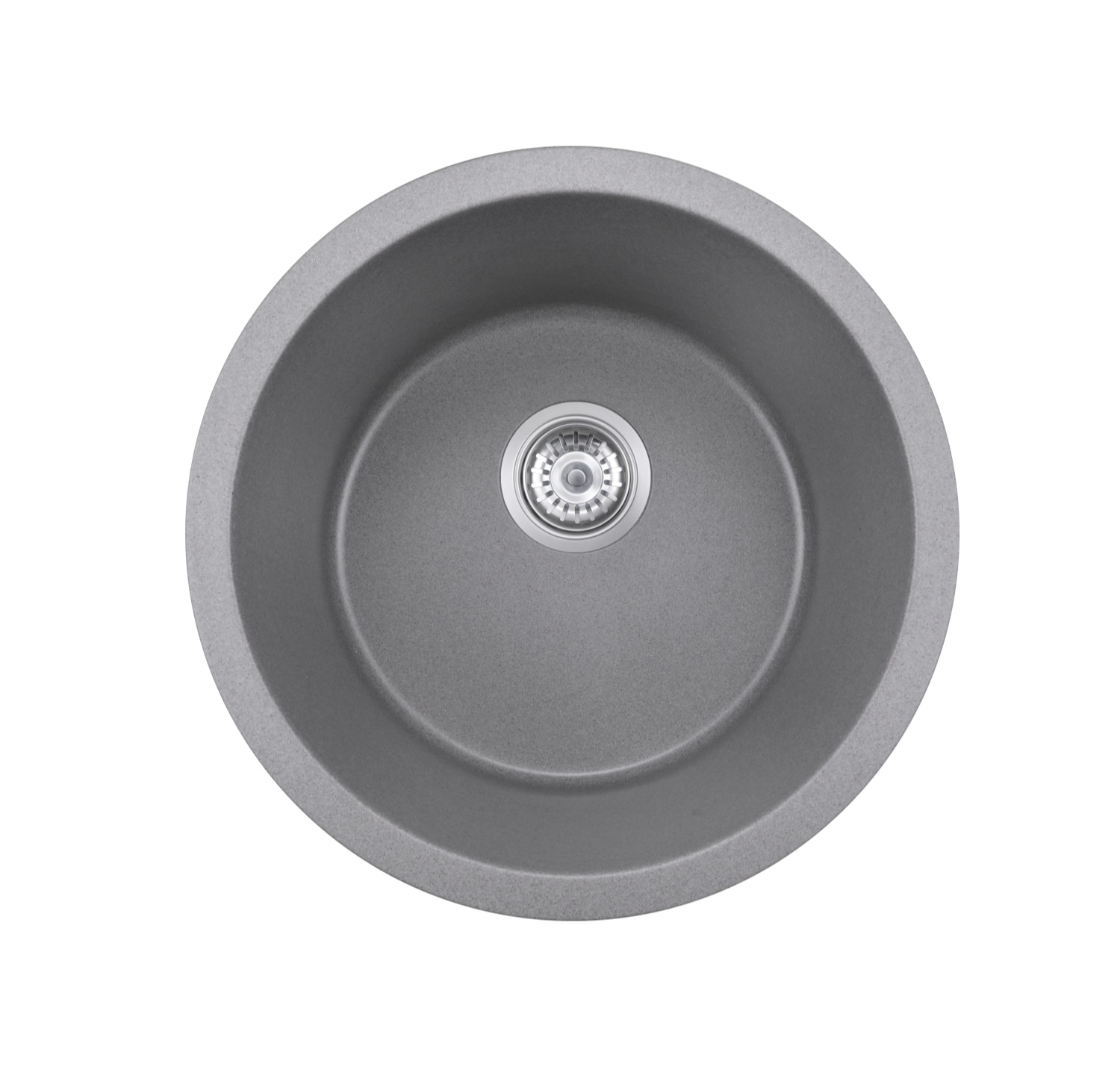 OEM BLM-GU460SR 18*18*8 inch round undermount single sink bowl quartz  sink for kitchen/hotel