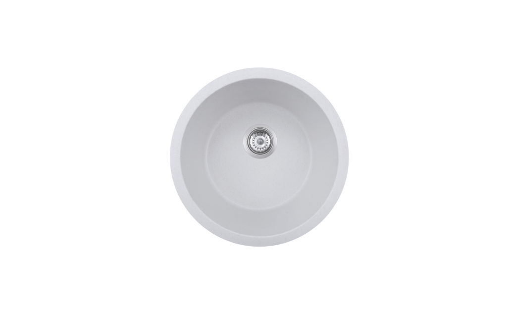 OEM BLM-GU460SR 18*18*8 inch round undermount single sink bowl quartz sink for kitchen/hotel