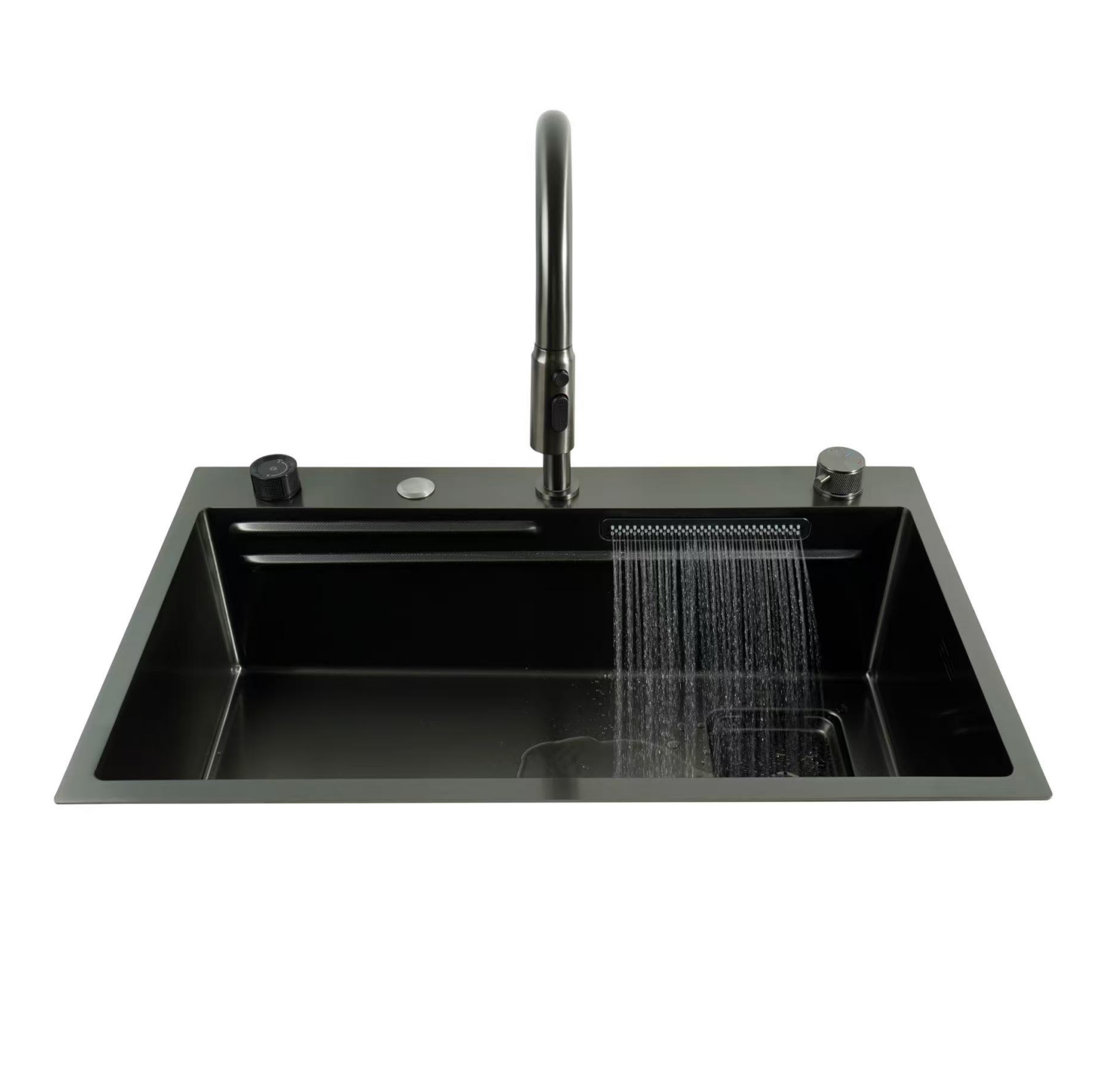 OEM FeiYu 2nd 29*18* 9 inch multifunctional topmount/drop-in single sink bowl Stainless Steel kitchen Sink 